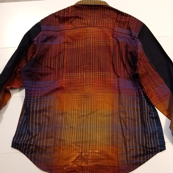 Robert Graham limited Edition 3xl mens Button down shirt embroidered - Picture 6 of 7
